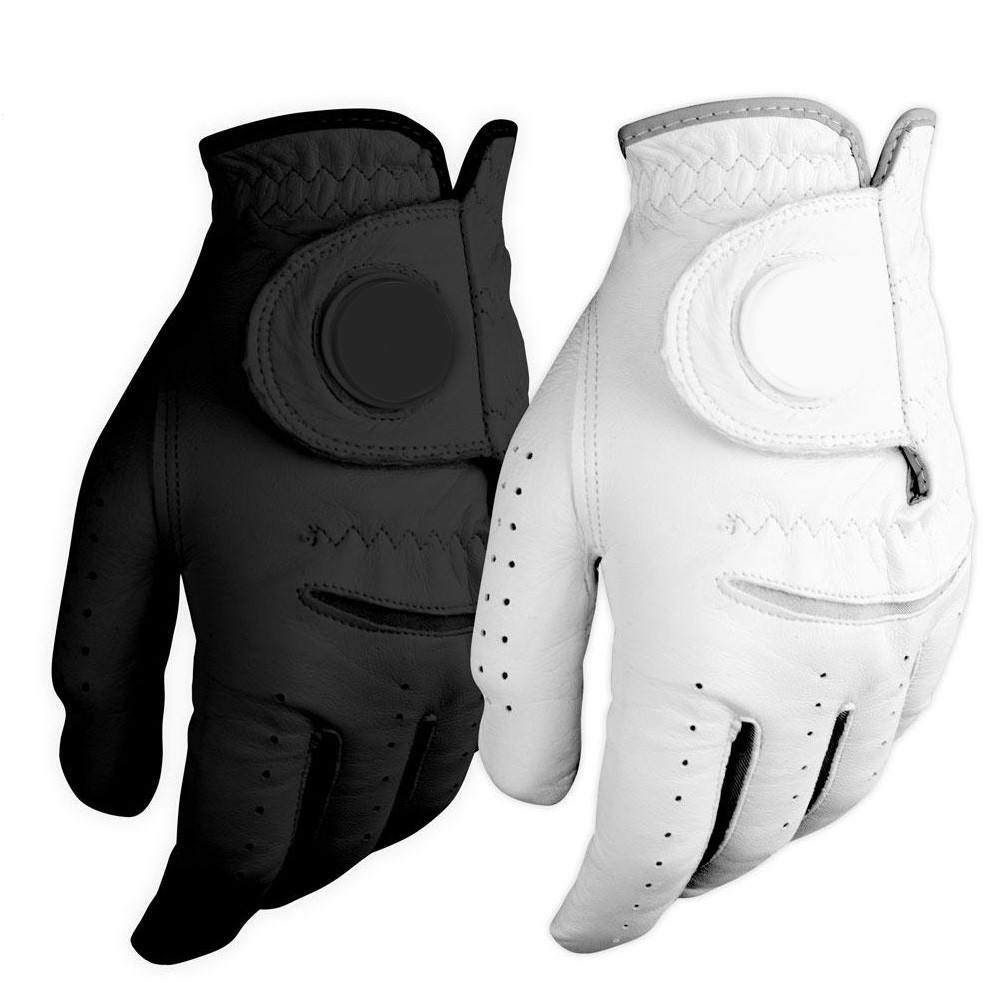 Cabretta Leather Golf Gloves for Men – Left & Right Hand, Soft, Breathable, Non-Slip & Quick-Dry Sports Accessory - Imagen 3