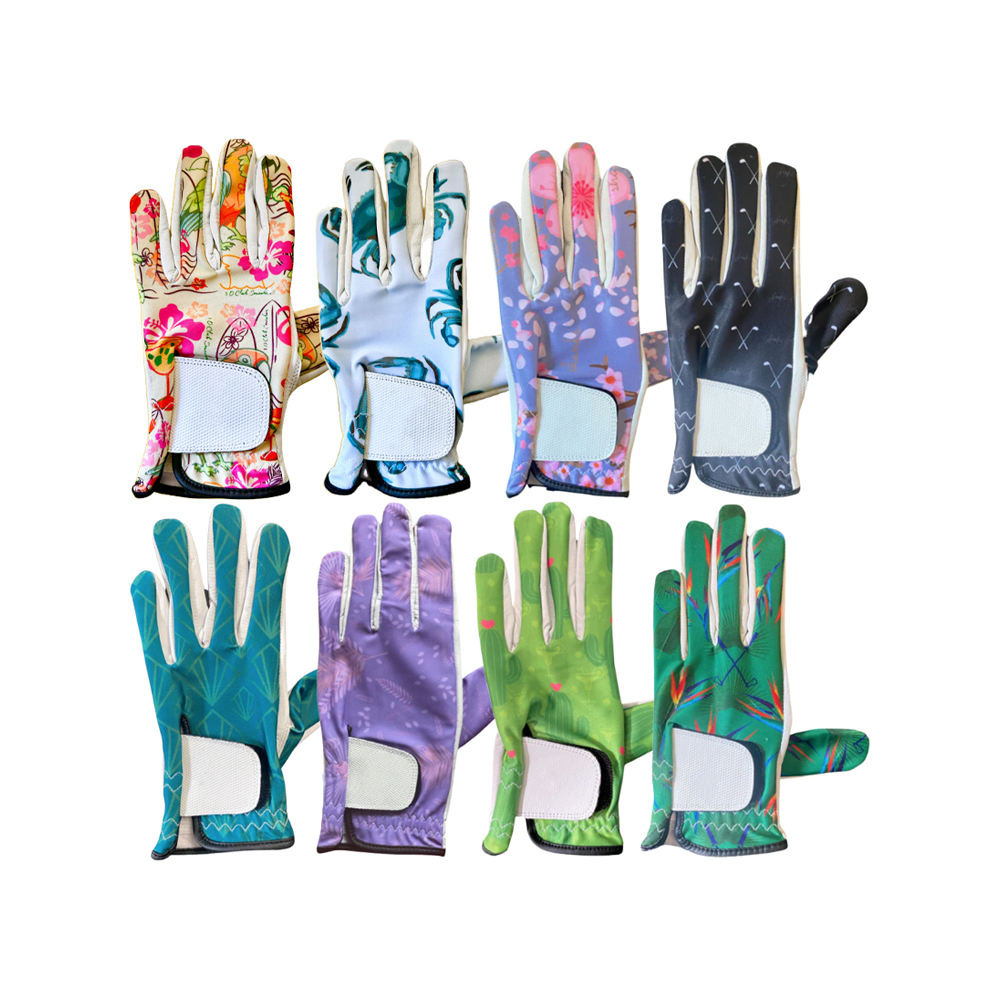 Custom Design Cabretta Leather Men’s Left Hand Golf Gloves – Personalized Printed Golf Gloves - Imagen 6