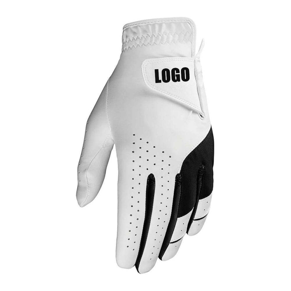 Custom Design Left Hand Sheepskin Golf Gloves – Durable Cabretta Leather with Professional Grip Performance - Imagen 5
