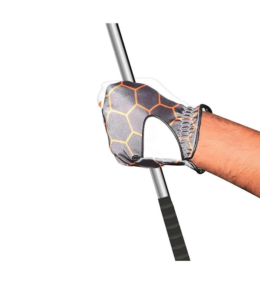 Custom Designed Sheepskin Men’s Golf Gloves with Adjustable Wrist Strap – Advanced Grip Breathable Wholesale Gloves - Imagen 2