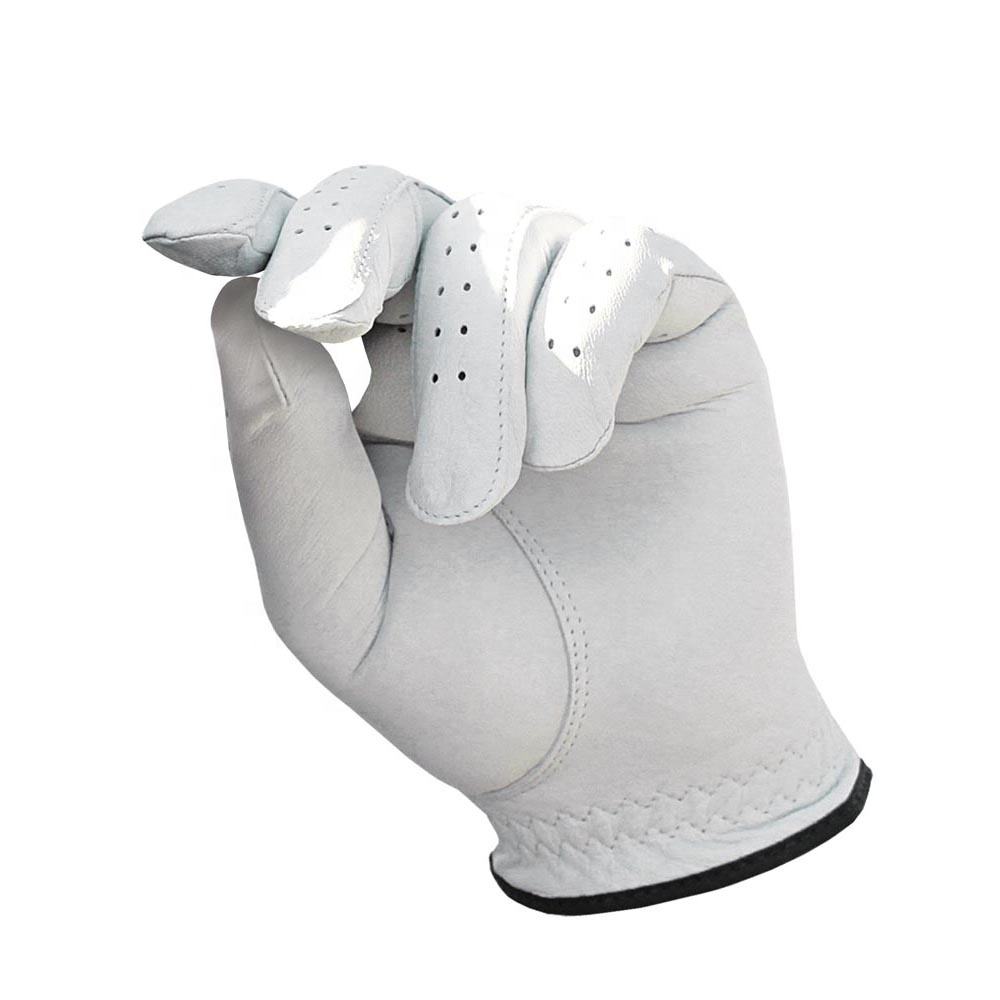Custom Logo Cabretta Leather Golf Gloves for Men & Women – Anti-Slip, Soft, Breathable & Wear-Resistant Comfortable Fit - Imagen 4