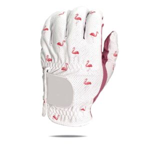 Custom Logo Golf Gloves Large Stock Premium Venting Hole Design Made with High Quality Sheep Leather