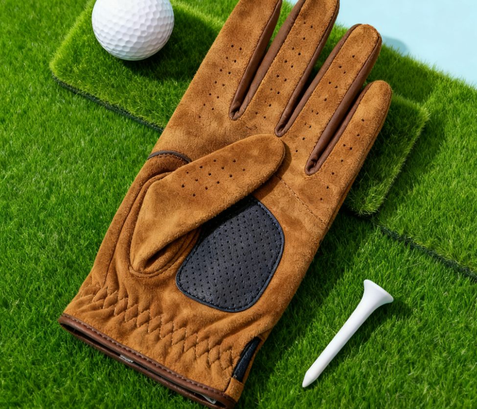 Custom Logo Personalized Cabretta Leather Golf Gloves – Lightweight, Flexible, Breathable for Better Control