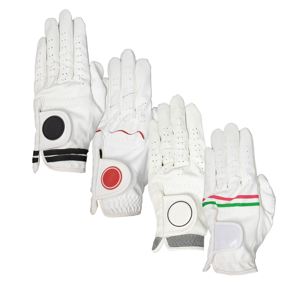 Custom Logo Personalized Cabretta Leather Golf Gloves – Lightweight, Flexible, Breathable for Better Control - Imagen 2
