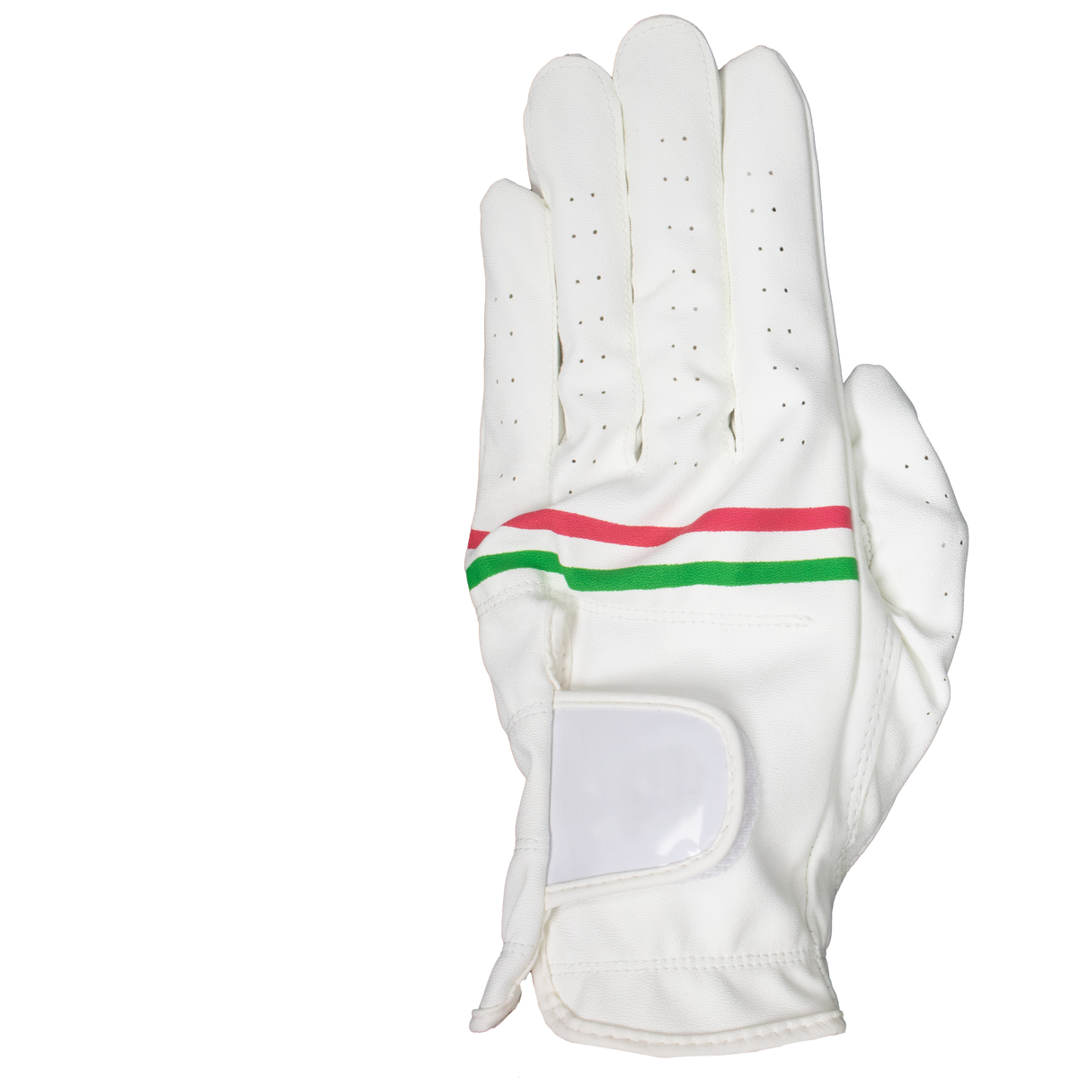 Custom Rubber Logo Golf Gloves – White Soft Cabretta Leather with Lycra – Men & Women Indonesia AAA Quality - Imagen 3