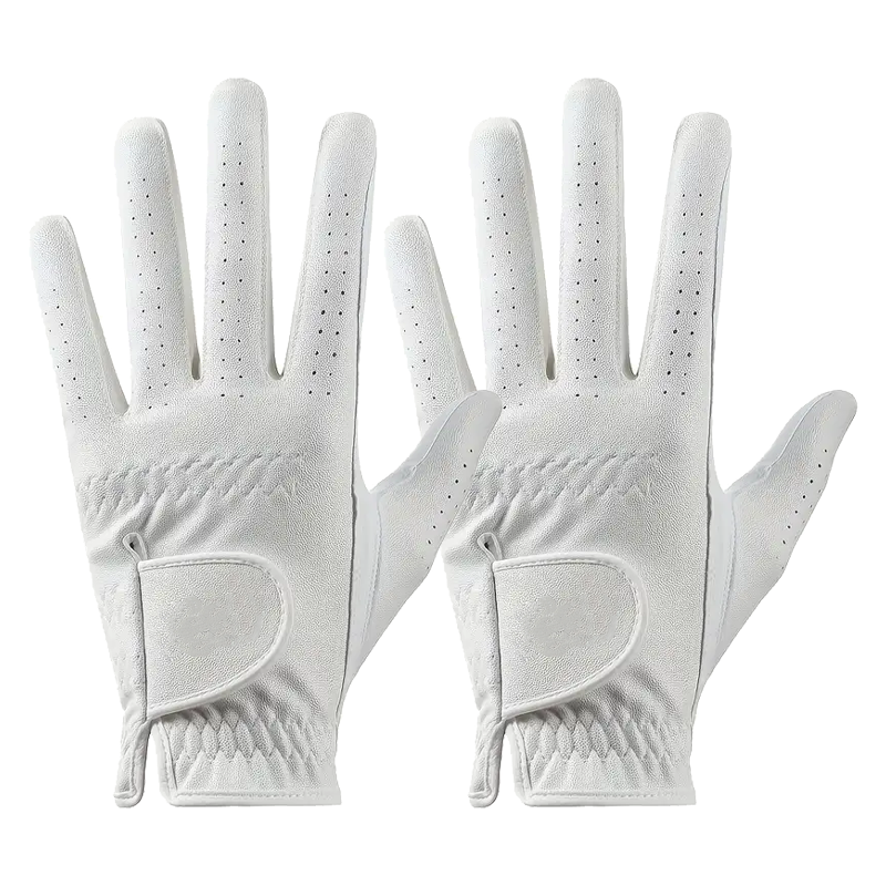 Custom Sheepskin Golf Gloves with Logo – Soft Breathable Premium Golf Club Gloves for Men & Women