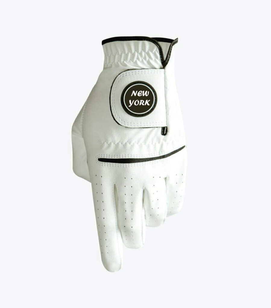 Durable Custom Golf Gloves for Men | Left Hand Breathable Performance Mesh Anti-Slip Microfiber Gloves