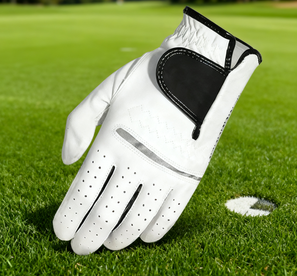 Elite Custom Fit Goatskin Leather Golf Gloves – Lightweight, Flexible, Breathable for Superior Control and Feel