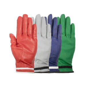 Factory Cabretta Leather Mesh Left Hand Golf Gloves with Wrist Support – Lightweight Hot Weather Golf Gloves