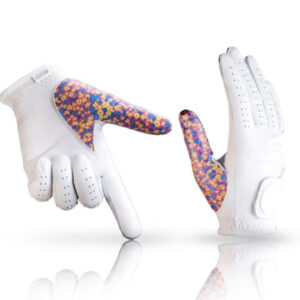 Factory-Made Cabretta Leather Golf Gloves – Full Finger Breathable Non-Slip Outdoor Customized Logo Men's Best-Selling Gloves