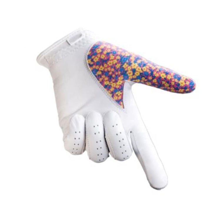 Factory-Made Cabretta Leather Golf Gloves – Full Finger Breathable Non-Slip Outdoor Customized Logo Men's Best-Selling Gloves - Imagen 2