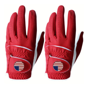 Custom Logo Printed Cabretta Leather Golf Gloves – High Quality Premium Wholesale Gloves