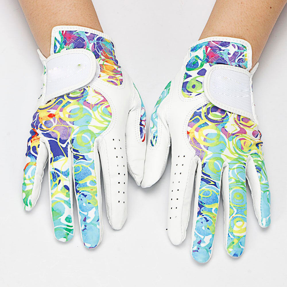 Genuine Leather Golf Gloves for Men Left and Right Hand Soft Breathable Pure Sheepskin Golf Accessories Premium Quality - Imagen 2
