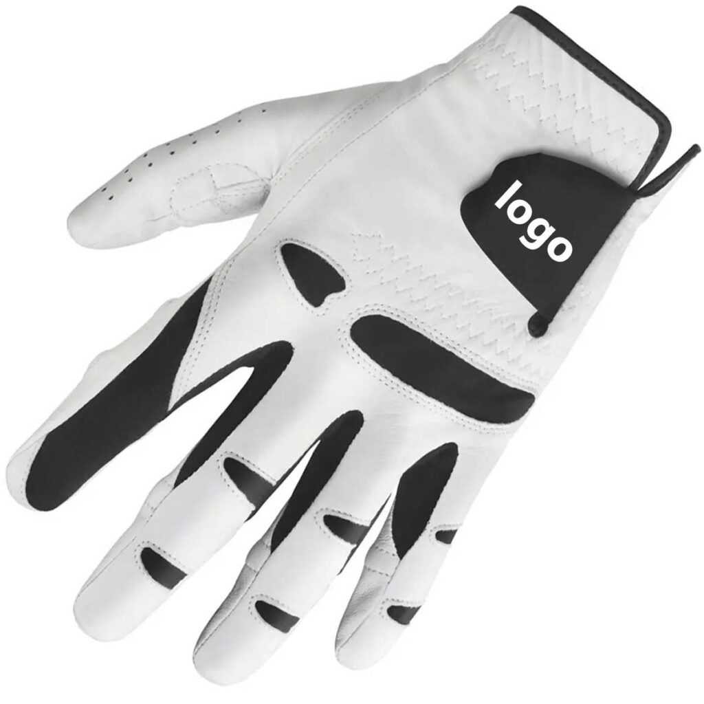 Super Soft Cabretta Leather Golf Gloves – Anti-Slip, Durable Lambskin Comfort Gloves for Outdoor Sports & Golf Performance