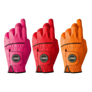 Golf Gloves Manufacturer – Color Cabretta Leather Custom Logo Golf Gloves