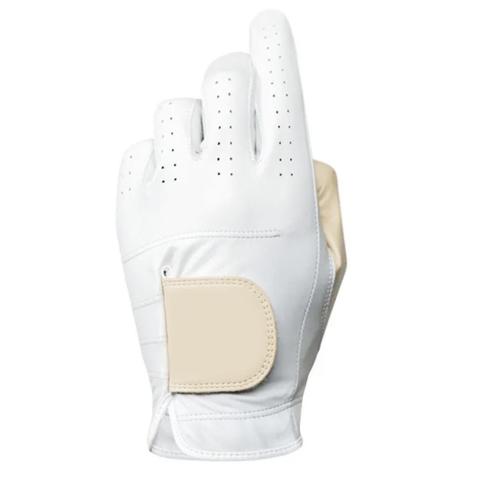 Professional Men’s Golf Gloves with Ball Marker – Soft Leather WeatherSof Grip Custom Logo Sports Gloves - Imagen 2