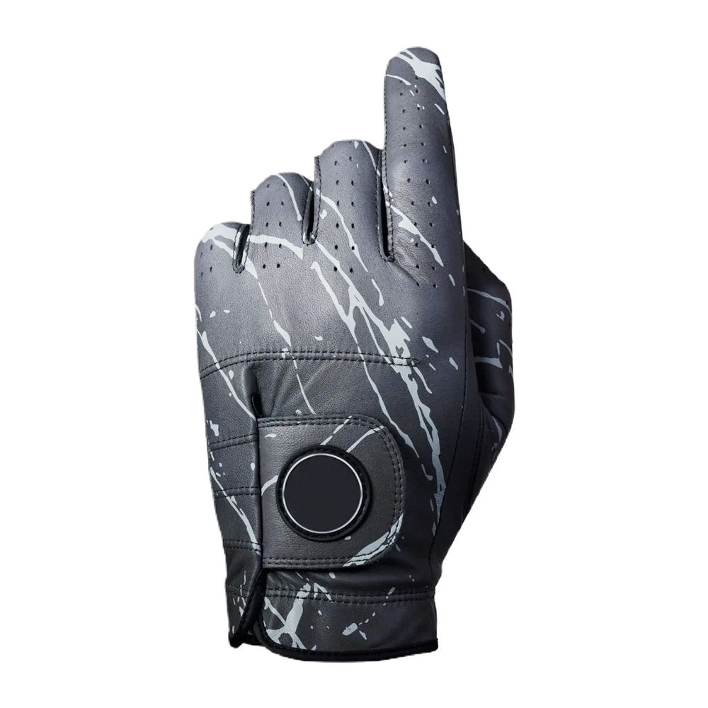 Professional Men’s Golf Gloves with Ball Marker – Soft Leather WeatherSof Grip Custom Logo Sports Gloves - Imagen 6