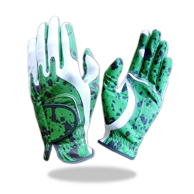 Cabretta Leather Golf Gloves for Men – Winter Warm, Breathable Full Finger Anti-Slip Adjustable Sports Gloves OEM Quality - Imagen 3