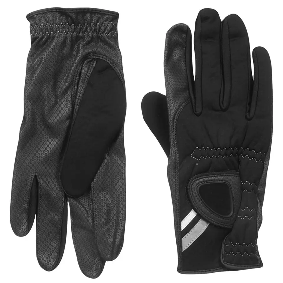 Cabretta Leather Golf Gloves for Men – Winter Warm, Breathable Full Finger Anti-Slip Adjustable Sports Gloves OEM Quality - Imagen 4