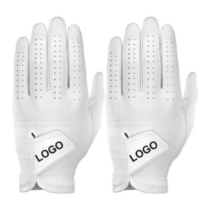 High Quality Custom Soft Cabretta Leather Golf Gloves – Left & Right Hand Men’s Performance Gloves