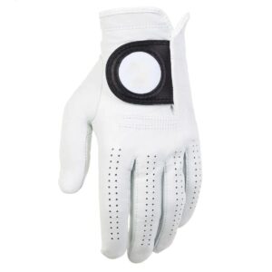 High Quality Custom Logo Leather Golf Grip Gloves – Pure Color Premium Performance Design
