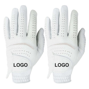 High Quality Left Hand Cabretta Leather Golf Glove with Custom Logo – Breathable Design