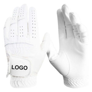 Hot Selling Anti-Slip Cabretta Leather Golf Gloves – Custom Logo for Men & Women PU Leather Grip Gloves