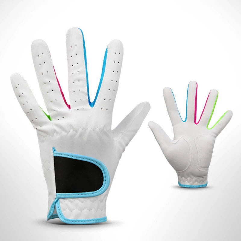Hot Selling Breathable Sheepskin Men’s Golf Glove – Adjustable Wrist Strap, Full Finger, Custom Sizes, Multi-Color Outdoor Performance Golf Gloves - Imagen 5