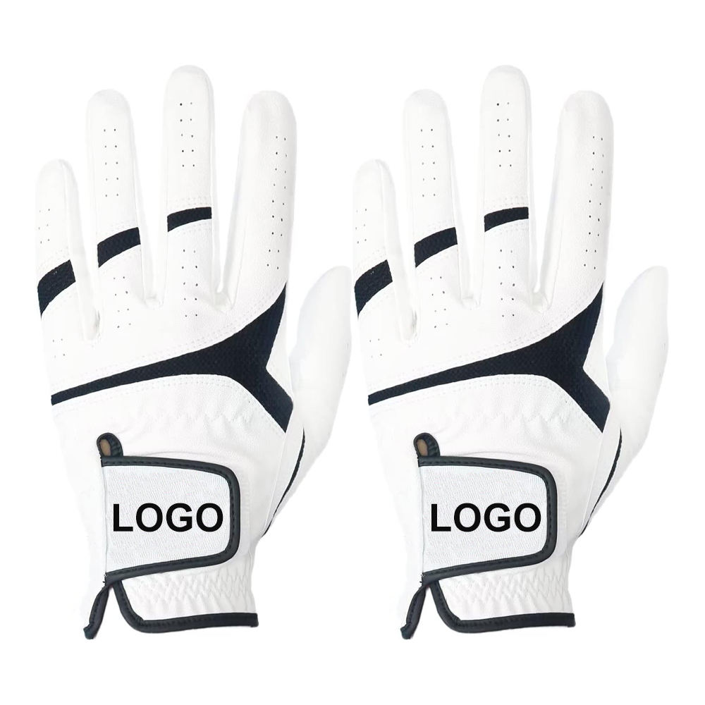 Hot Selling Custom Cabretta Leather Golf Gloves – Soft Full-Fit Logo Golf Gloves for Men & Women - Imagen 5