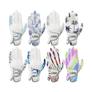 Premium Manufacturer Ladies Custom Printed Cabretta Leather Golf Gloves – High Performance Fit