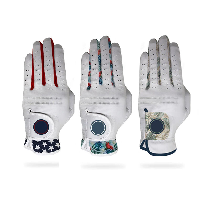 Premium Manufacturer Cabretta Leather Golf Gloves for Men – Anti-Slip Grip Performance Gloves