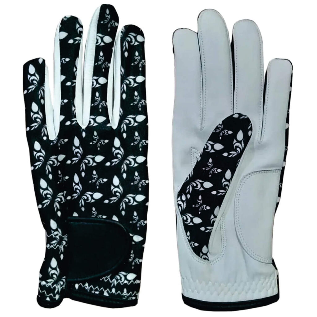 Men’s Eco-Friendly Cabretta Leather Winter Golf Gloves – Non-Slip, Breathable Full Finger Design for Wholesale Sports Use