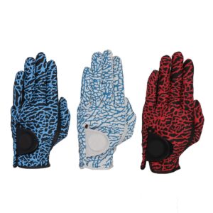 OEM Soft Sheepskin Leather Left Hand Golf Glove for Men – Non-Slip Hybrid Grip Golf Players Glove