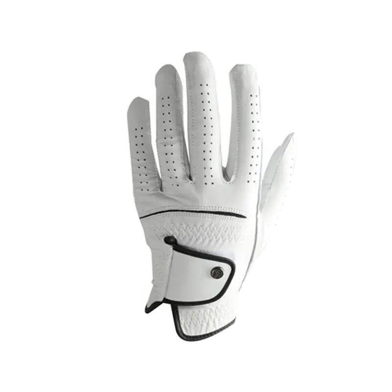Premium Cabretta Leather Left Hand Golf Gloves – Waterproof Non-Slip Breathable Personalized Logo Embroidery Sports Gloves - Imagen 3