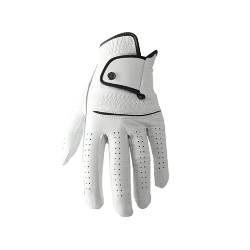 Premium Cabretta Leather Left Hand Golf Gloves – Waterproof Non-Slip Breathable Personalized Logo Embroidery Sports Gloves - Imagen 2