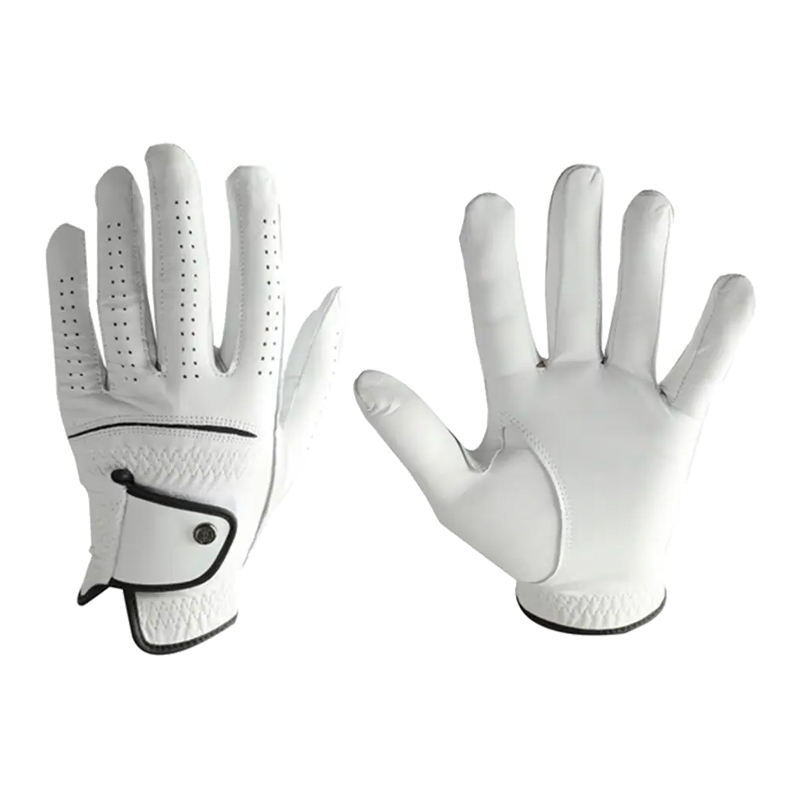 Premium Cabretta Leather Left Hand Golf Gloves – Waterproof Non-Slip Breathable Personalized Logo Embroidery Sports Gloves