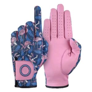 Premium Sheepskin Golf Gloves – Custom Made Adjustable Wrist Strap, Breathable Durable Grip & Comfortable Fit for All Golfers
