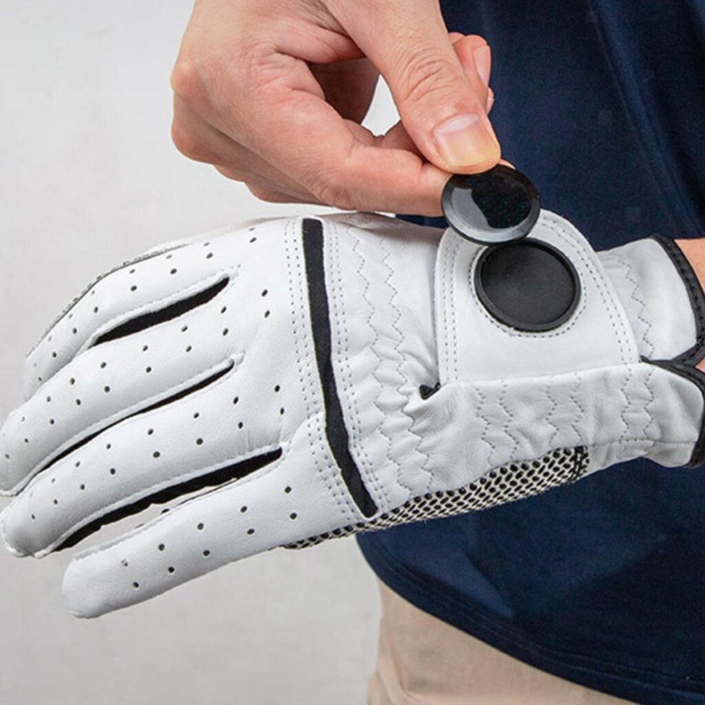 Professional Grade Cabretta Leather Golf Gloves – Durable, Breathable, Soft Design with Custom Logo Option