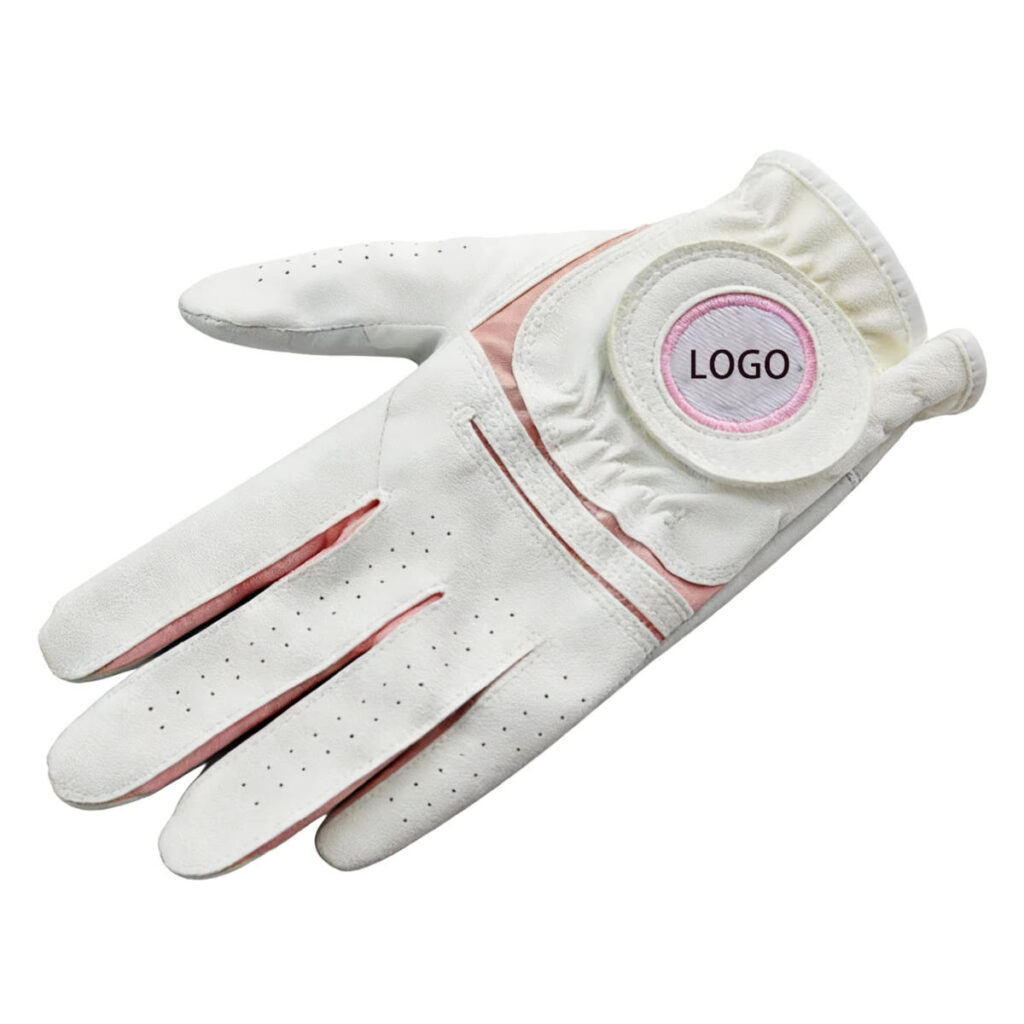 Superior Quality Men’s Cabretta Leather Golf Gloves – Durable Sheepskin Design, Factory Hot Sale Premium Sports Gloves