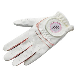 Superior Quality Men’s Cabretta Leather Golf Gloves – Durable Sheepskin Design, Factory Hot Sale Premium Sports Gloves