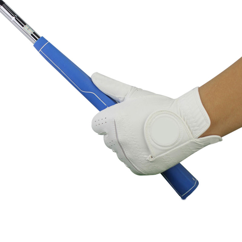 Wholesale Custom Logo Cabretta Leather Golf Gloves – Left Hand Durable Breathable Fit with Removable Ball Marker for Sports Use - Imagen 4