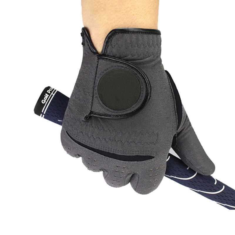Wholesale Custom Logo Cabretta Leather Golf Gloves – Left Hand Durable Breathable Fit with Removable Ball Marker for Sports Use - Imagen 5