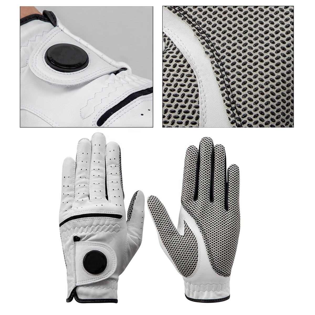 Wholesale Professional Grade Durable Golf Gloves with Enhanced Grip for Competition and Snug Comfortable Fit - Imagen 3
