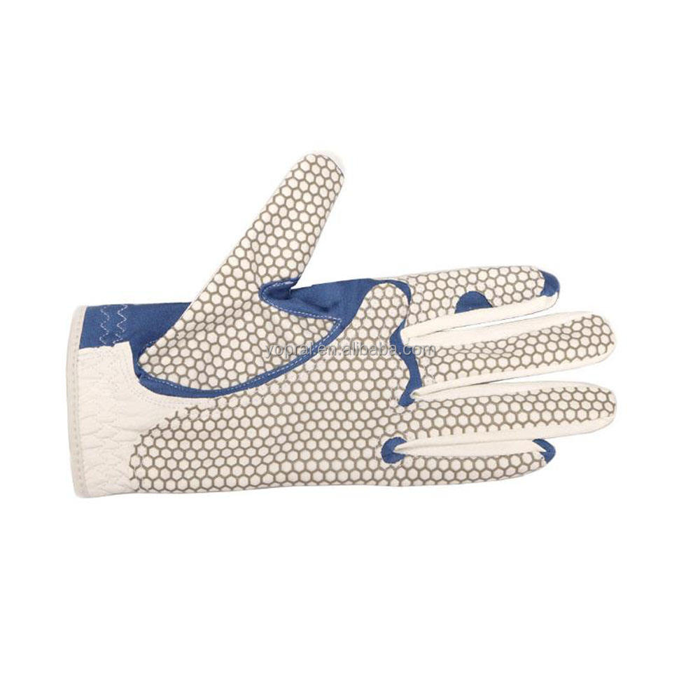 YOPRAL Professional Golf Gloves Reinforced Palm Cabretta Leather Anti Slip Breathable Custom Made OEM ODM Version 2 - Imagen 3